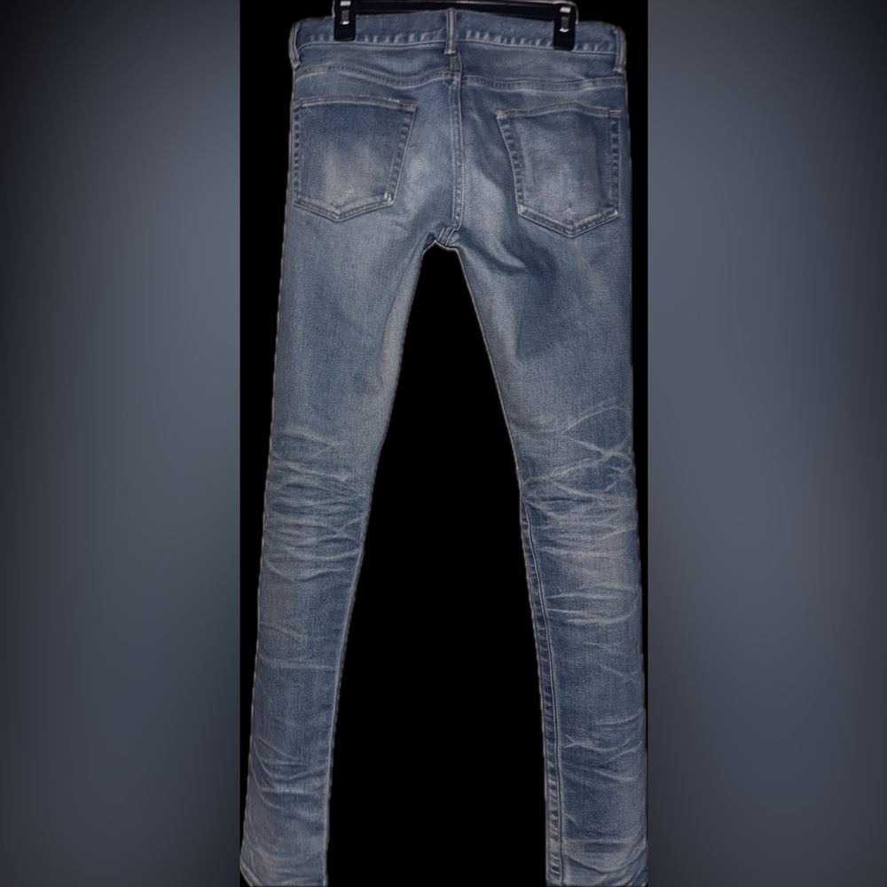 NWOT rare John Elliott 30x33.5” Japanese made selvedge denim jeans in cast 2 fit - Picture 8 of 16
